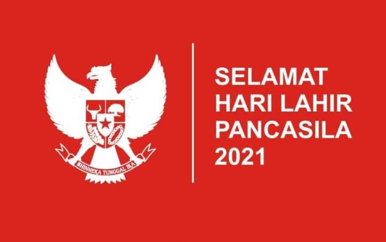 Pajangan keren poster Harlah Pancasila 2021