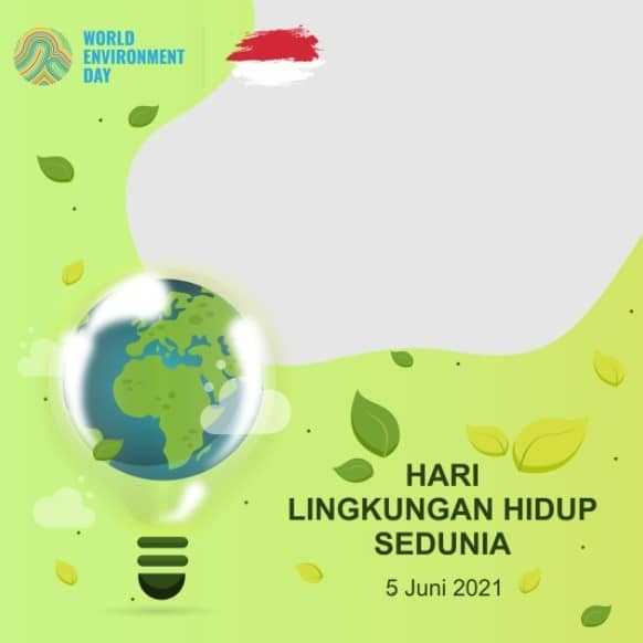 Downlod Twibbon Hari Lingkungan Hidup Sedunia 2021, Gratis