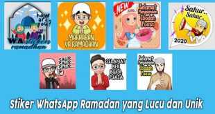 Aplikasi Stiker WhatsApp Ramadan yang Lucu dan Unik